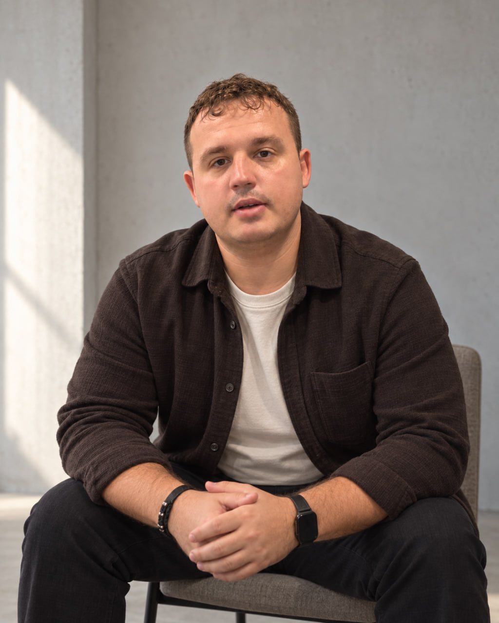 Вадим на рабочей встрече